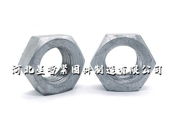 高強(qiáng)度熱鍍鋅螺母